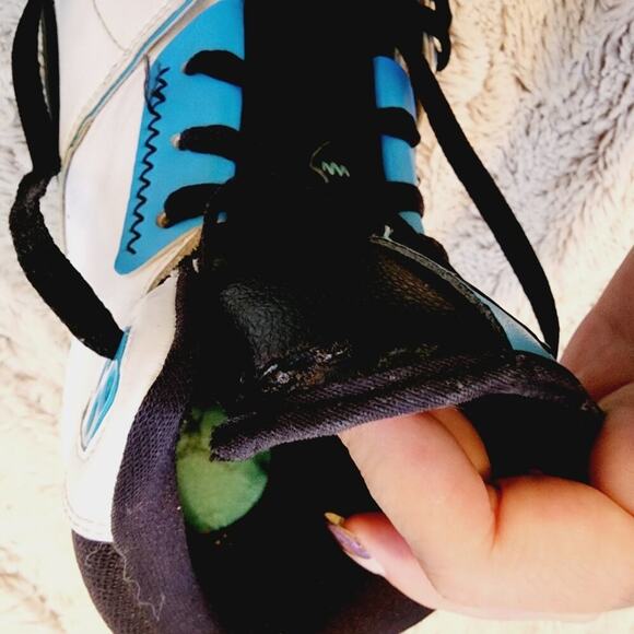 NIKE AIR JORDAN 1 FLIGHT 23 BLUE/BLACK ATHLETIC SHOES SIZE 11 - Picture 13 of 14